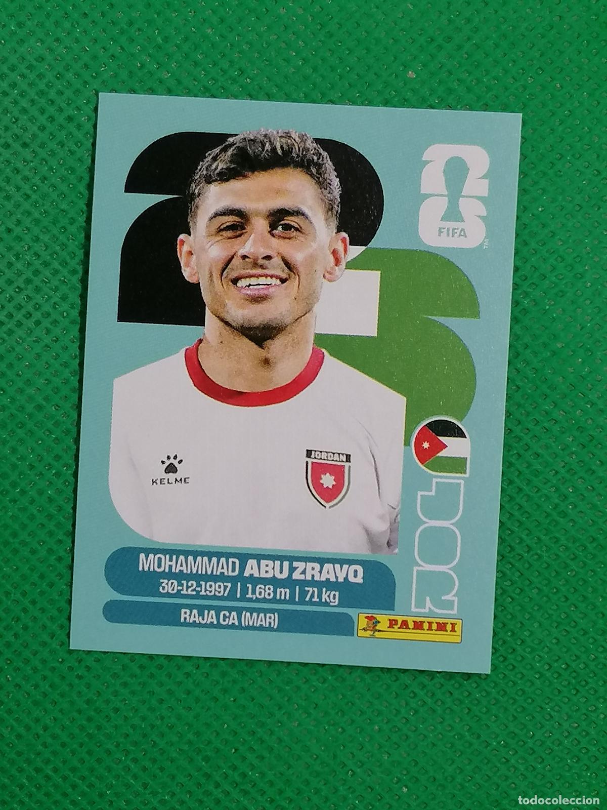 Cromos de f&uacute;tbol: JOR 19 JOR19 MOHAMMAD ABU ZRAVQ JORDANIA ⚽ PANINI FIFA MUNDIAL WORLD CUP 26 2026 STICKER ⚽