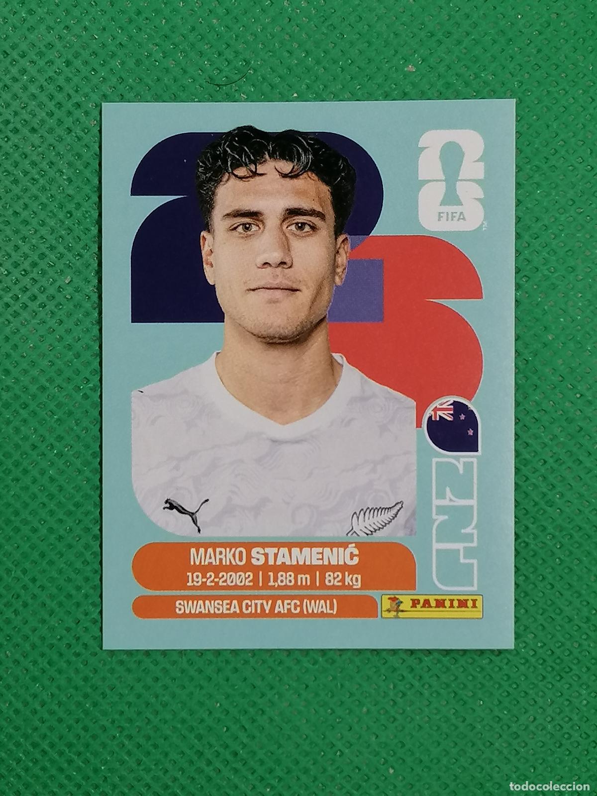 Cromos de f&uacute;tbol: NZL 15 NZL15 MARKO STAMENIC NUEVA ZELANDA ⚽ PANINI FIFA MUNDIAL WORLD CUP 26 2026 STICKER ⚽