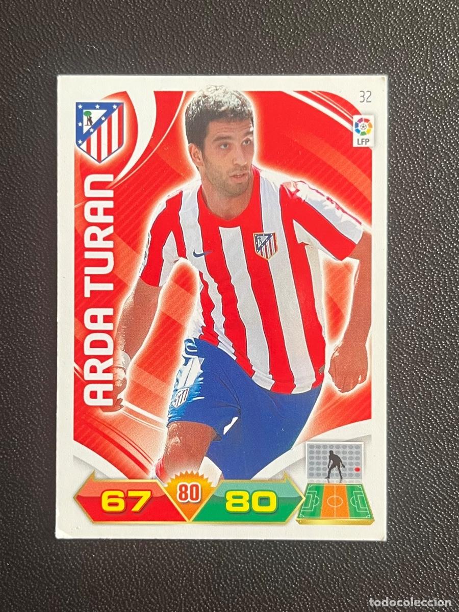 Cromos de f&uacute;tbol: 32 ARDA TURAN ATL&Eacute;TICO DE MADRID ATLETI ADRENALYN 2011 2012 CROMO PANINI LA LIGA 11 12