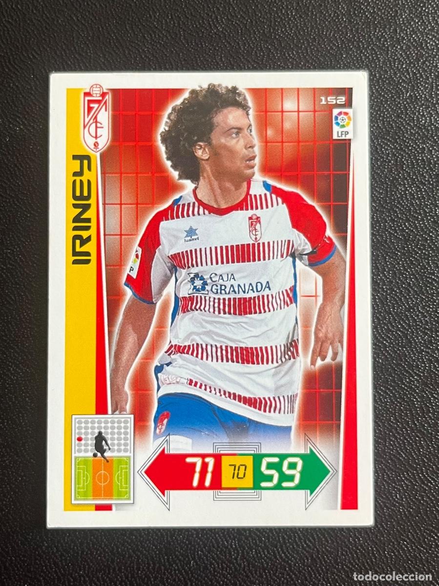 Cromos de f&uacute;tbol: 152 IRINEY GRANADA CF ADRENALYN 2012 2013 CROMO PANINI LA LIGA 12 13