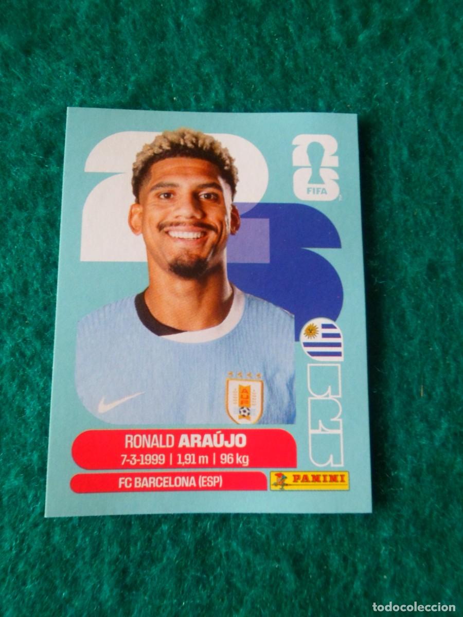 Cromos de f&uacute;tbol: CROMO FIFA WORLD CUP 2026. PANINI. RONALD ARA&Uacute;JO. URU 4