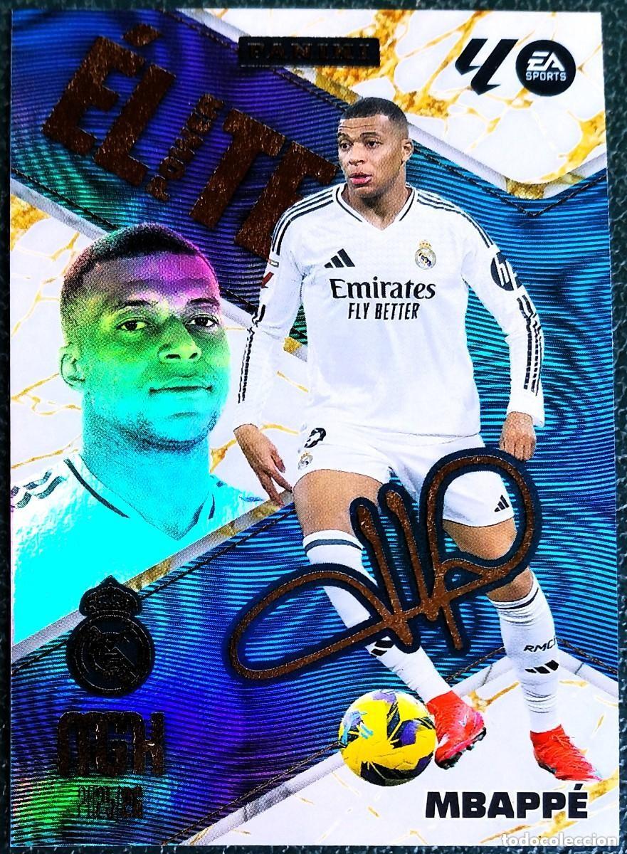 Cromos de f&uacute;tbol: P12 MBAPPE REAL MADRID ELITE POWER FICHAS ALBUM MEGACRACKS 2025 2026 MGK 25 26