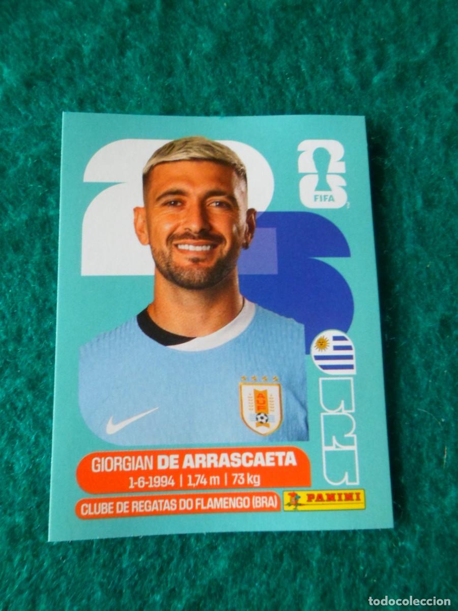 Cromos de f&uacute;tbol: CROMO FIFA WORLD CUP 2026. PANINI. GIORGIAN DE ARRASCAETA. URU 11
