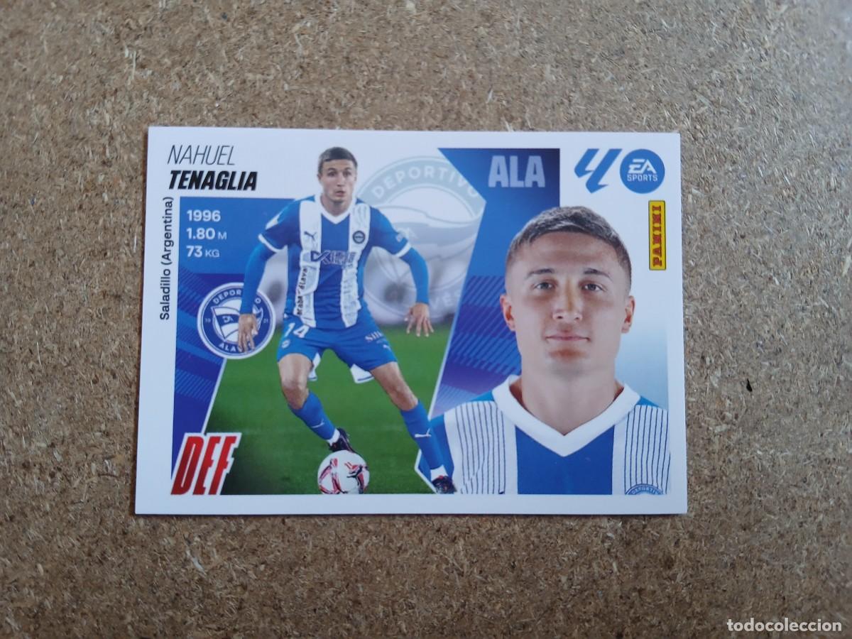 Cromos de f&uacute;tbol: NAHUEL TENAGLIA - DEPORTIVO ALAVES N&ordm; 5 LIGA ESTE 2025 2026 - 25 26