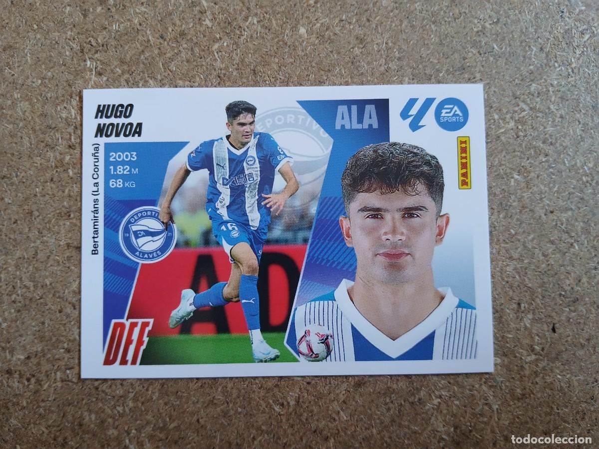 Cromos de f&uacute;tbol: HUGO NOVOA - DEPORTIVO ALAVES N&ordm; 6 LIGA ESTE 2025 2026 - 25 26