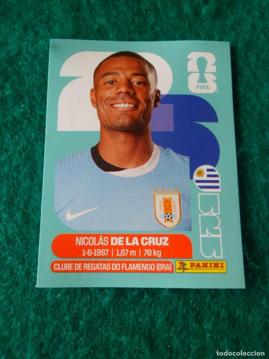 Cromos de f&uacute;tbol: CROMO FIFA WORLD CUP 2026. PANINI. NICOL&Aacute;S DE LA CRUZ. URU 15