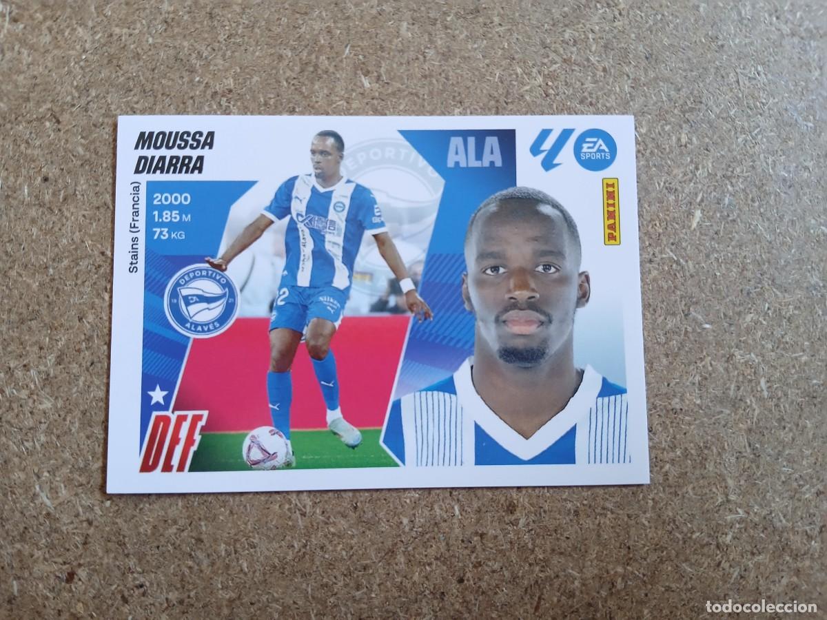 Cromos de f&uacute;tbol: MOUSSA DIARRA - DEPORTIVO ALAVES N&ordm; 9 LIGA ESTE 2025 2026 - 25 26
