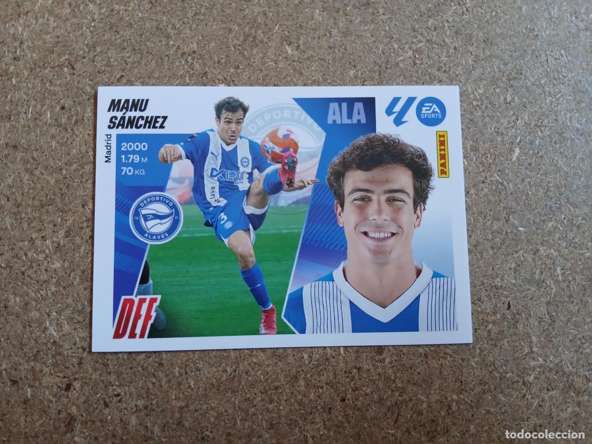 Cromos de f&uacute;tbol: MANU SANCHEZ - DEPORTIVO ALAVES N&ordm; 10 LIGA ESTE 2025 2026 - 25 26