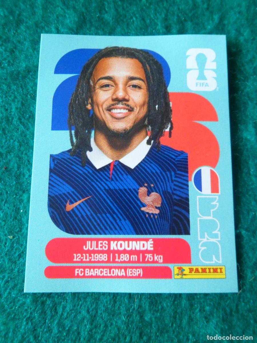 Cromos de Futebol: CROMO FIFA WORLD CUP 2026. PANINI. JULES KOUND&Eacute;. FRA 5