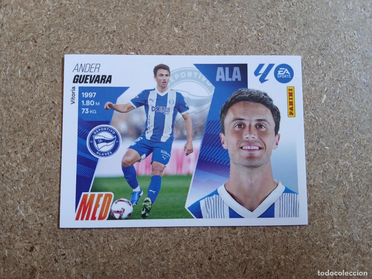 Cromos de f&uacute;tbol: ANDER GUEVARA - DEPORTIVO ALAVES N&ordm; 11 LIGA ESTE 2025 2026 - 25 26