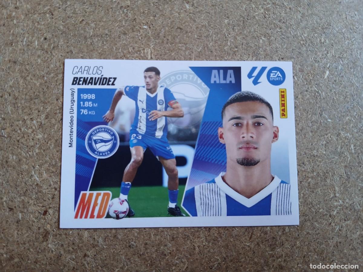 Cromos de f&uacute;tbol: CARLOS BENAVIDEZ - DEPORTIVO ALAVES N&ordm; 12 LIGA ESTE 2025 2026 - 25 26
