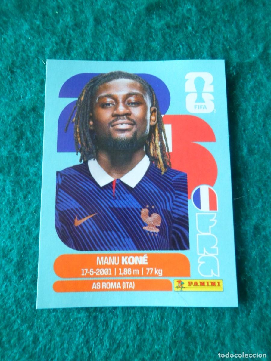 Cromos de Futebol: CROMO FIFA WORLD CUP 2026. PANINI. MANU KON&Eacute;. FRA 11