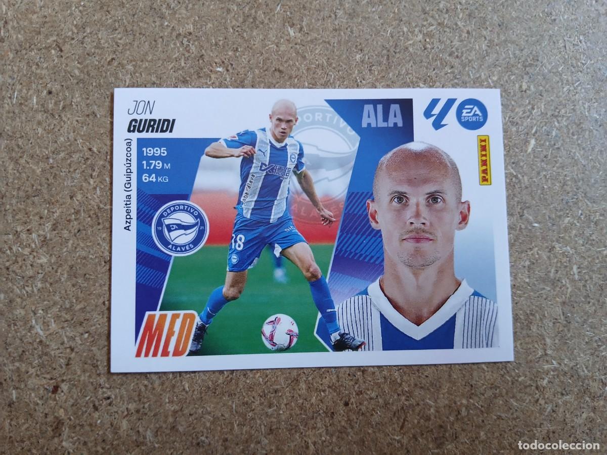 Cromos de f&uacute;tbol: JON GURIDI - DEPORTIVO ALAVES N&ordm; 13 LIGA ESTE 2025 2026 - 25 26