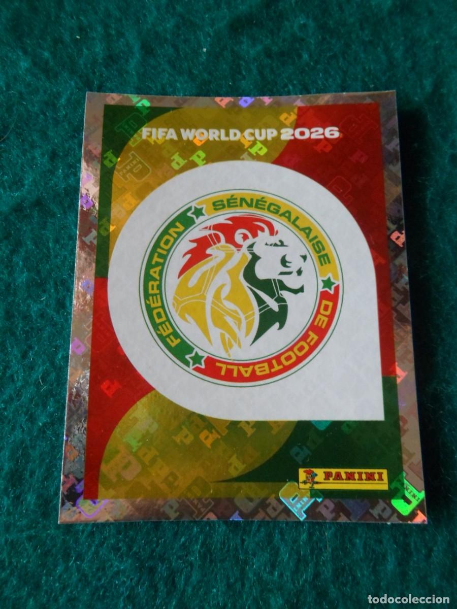 Cromos de Futebol: CROMO FIFA WORLD CUP 2026. PANINI. LOGO SENEGAL. SEN 1