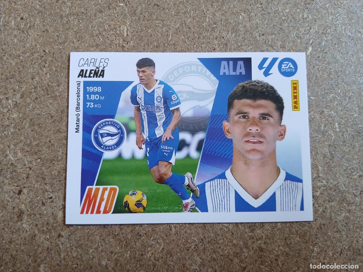Cromos de f&uacute;tbol: CARLOS ALE&Ntilde;A - DEPORTIVO ALAVES N&ordm; 15 LIGA ESTE 2025 2026 - 25 26