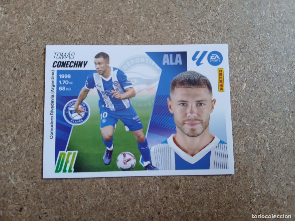Cromos de f&uacute;tbol: TOMAS CONECHNY - DEPORTIVO ALAVES N&ordm; 19 LIGA ESTE 2025 2026 - 25 26