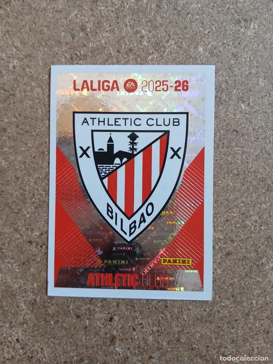 Football Stickers: ESCUDO ATHLETIC CLUB BILBAO - ATHLETIC CLUB BILBAO N&ordm; 1 LIGA ESTE 2025 2026 - 25 26