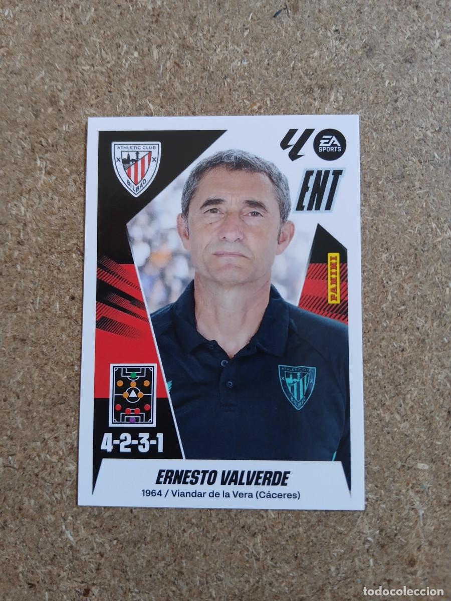 Cromos de f&uacute;tbol: ENTRENADOR ERNESTO VALVERDE - ATHLETIC CLUB BILBAO N&ordm; 2 LIGA ESTE 2025 2026 - 25 26