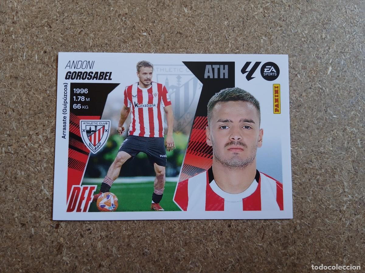 Cromos de f&uacute;tbol: ANDONI GOROSABEL - ATHLETIC CLUB BILBAO N&ordm; 5 A LIGA ESTE 2025 2026 - 25 26