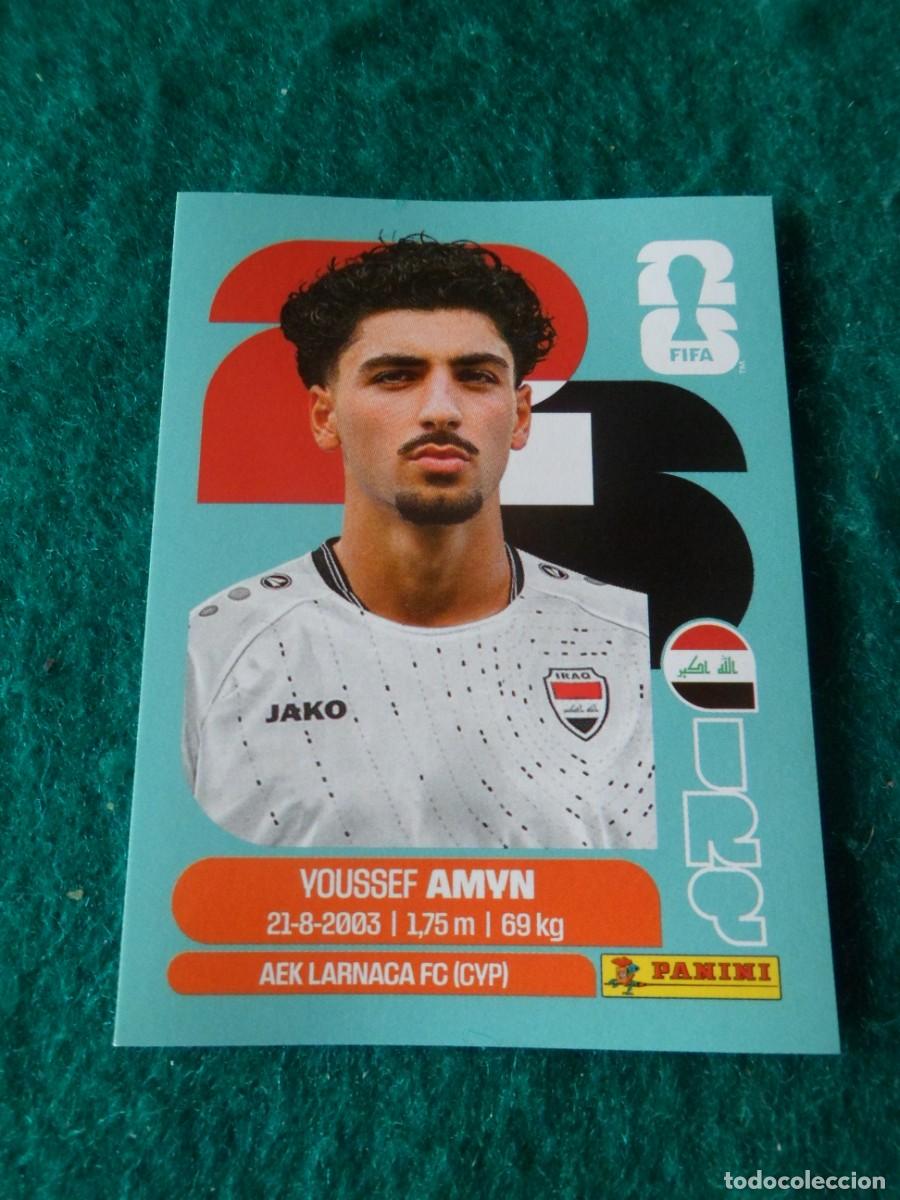 Figurine di Calcio: CROMO FIFA WORLD CUP 2026. PANINI. YOUSSEF AMYN. IRQ 14