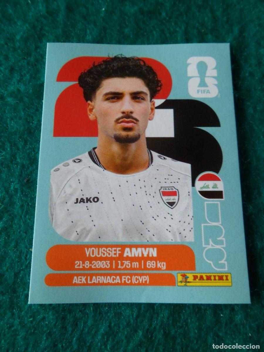 Figurine di Calcio: CROMO FIFA WORLD CUP 2026. PANINI. YOUSSEF AMYN. IRQ 14