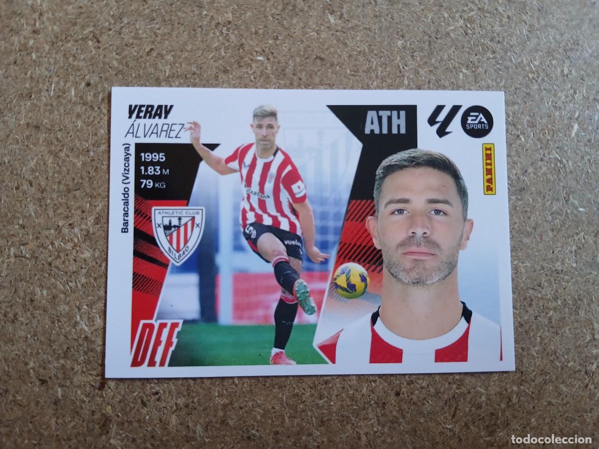 Cromos de f&uacute;tbol: YERAY ALVAREZ - ATHLETIC CLUB BILBAO N&ordm; 8 LIGA ESTE 2025 2026 - 25 26