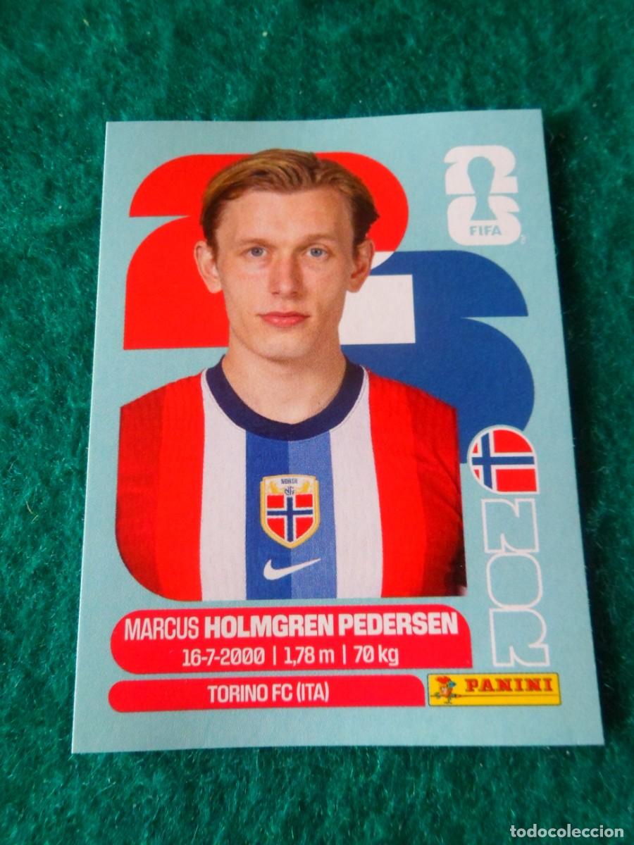 Cromos de f&uacute;tbol: CROMO FIFA WORLD CUP 2026. PANINI. MARCUS HOLMGREN PEDERSEN. NOR 6