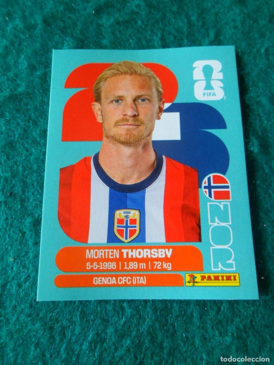 Cromos de f&uacute;tbol: CROMO FIFA WORLD CUP 2026. PANINI. MORTEN THORSBY. NOR 9