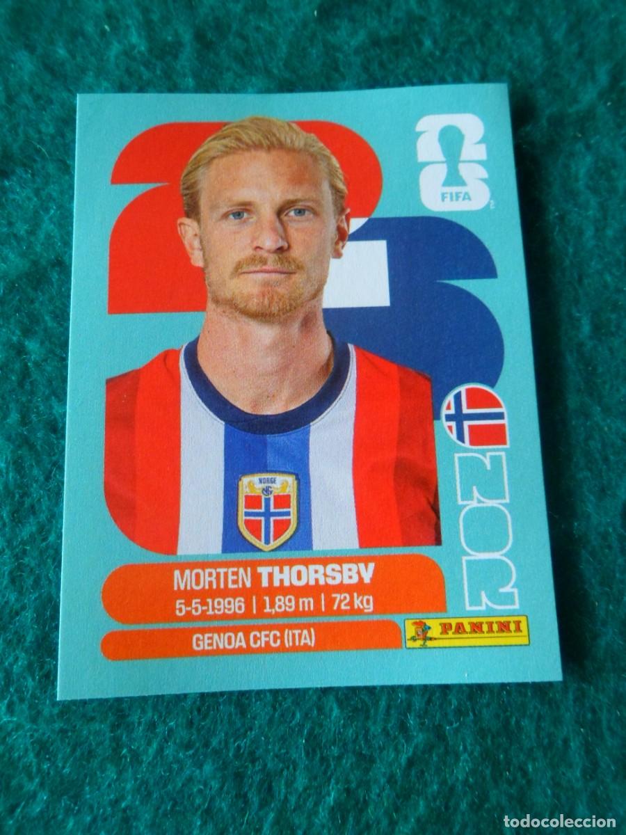 Cromos de f&uacute;tbol: CROMO FIFA WORLD CUP 2026. PANINI. MORTEN THORSBY. NOR 9