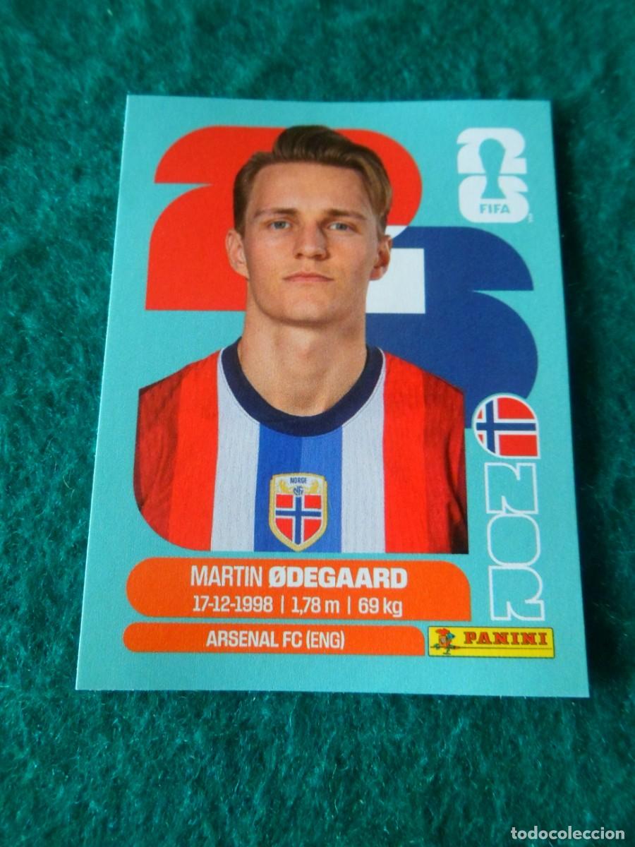 Cromos de f&uacute;tbol: CROMO FIFA WORLD CUP 2026. PANINI. MARTIN ODEGAARD. NOR 10