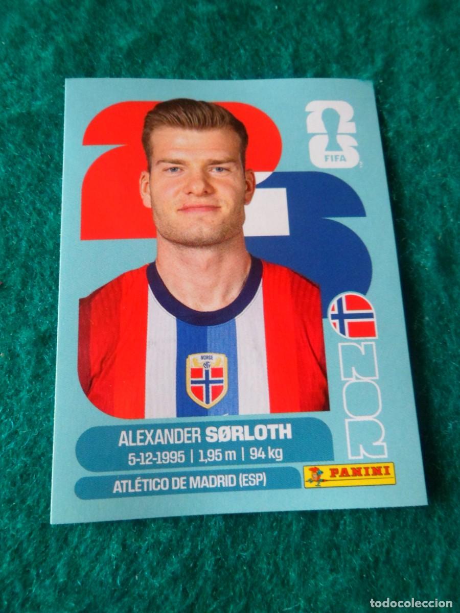 Cromos de f&uacute;tbol: CROMO FIFA WORLD CUP 2026. PANINI. ALEXANDER SORLOTH. NOR 16