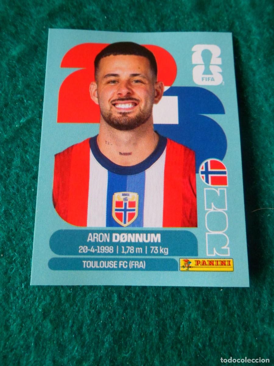 Cromos de f&uacute;tbol: CROMO FIFA WORLD CUP 2026. PANINI. ARON DONNUM. NOR 17