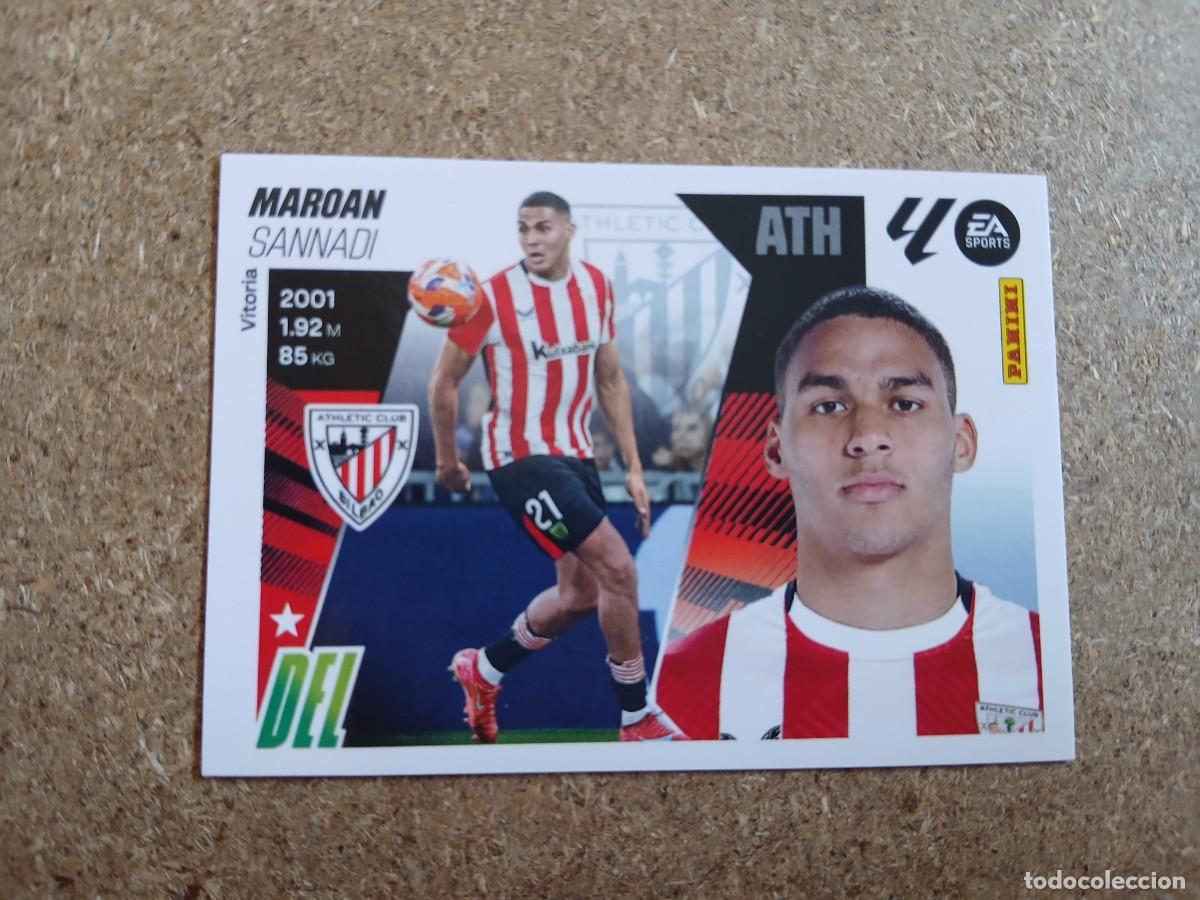 Cromos de f&uacute;tbol: MAROAN SANNADI - ATHLETIC CLUB BILBAO N&ordm; 17 A LIGA ESTE 2025 2026 - 25 26