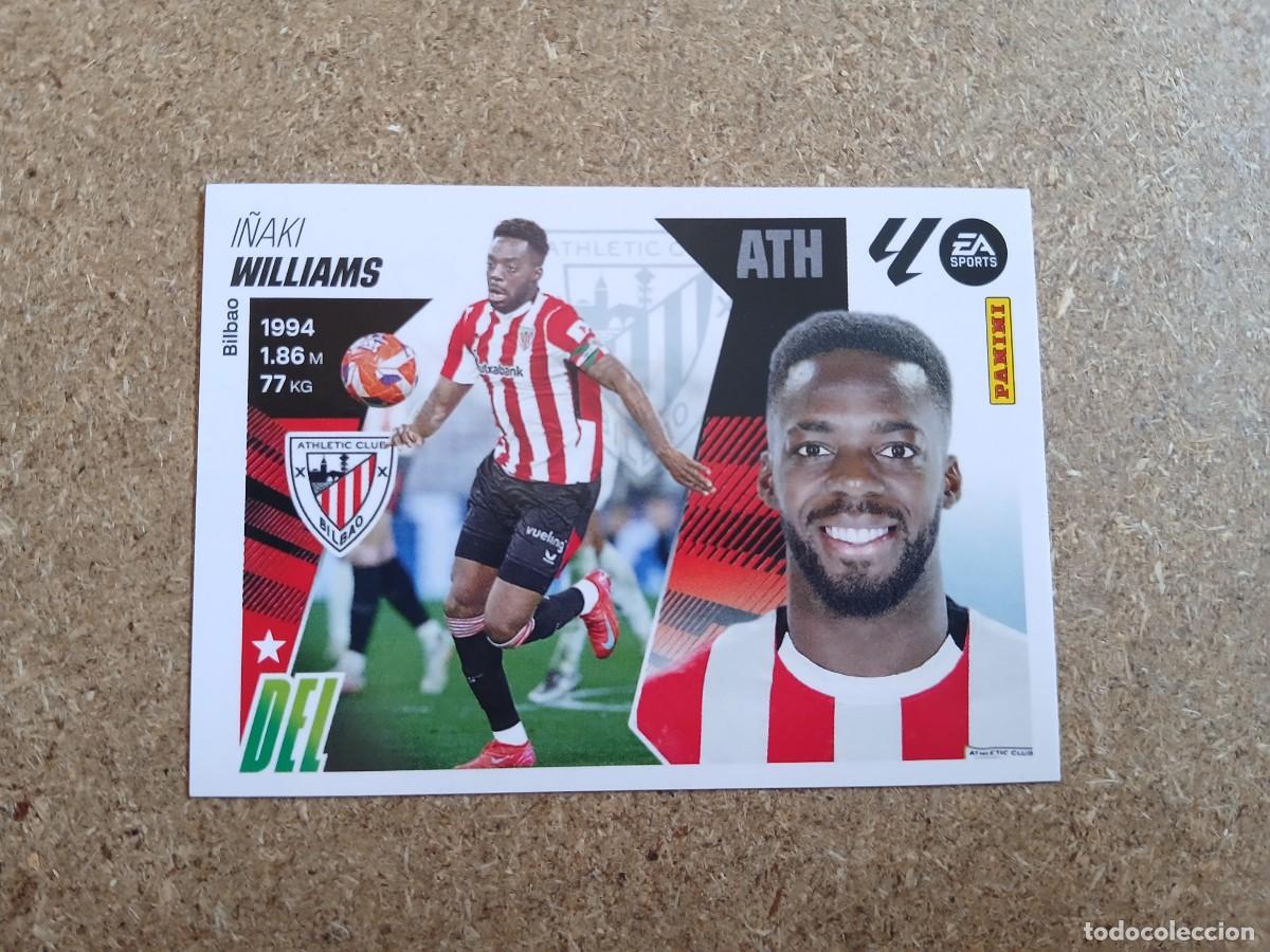 Cromos de f&uacute;tbol: I&Ntilde;AKI WILLIAMS - ATHLETIC CLUB BILBAO N&ordm; 18 LIGA ESTE 2025 2026 - 25 26