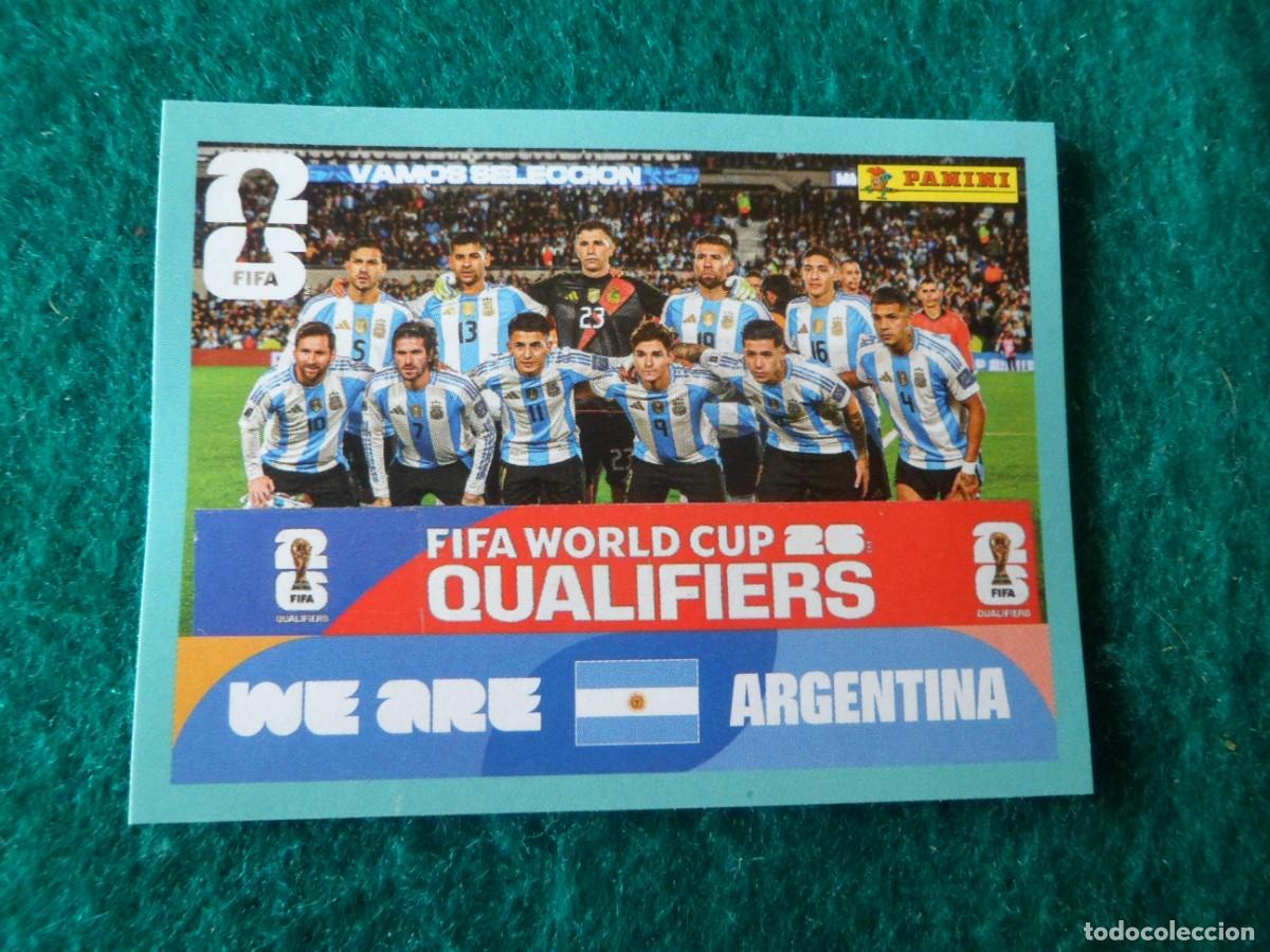 Cromos de f&uacute;tbol: CROMO FIFA WORLD CUP 2026. PANINI. EQUIPO (TEAM) ARGENTINA. ARG 13