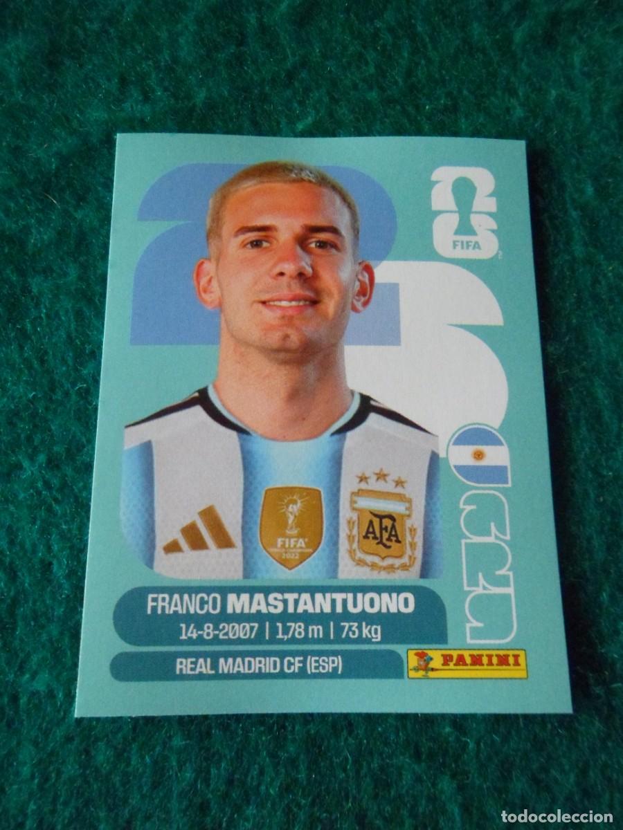 Cromos de f&uacute;tbol: CROMO FIFA WORLD CUP 2026. PANINI. FRANCO MASTANTUONO. ARG 15