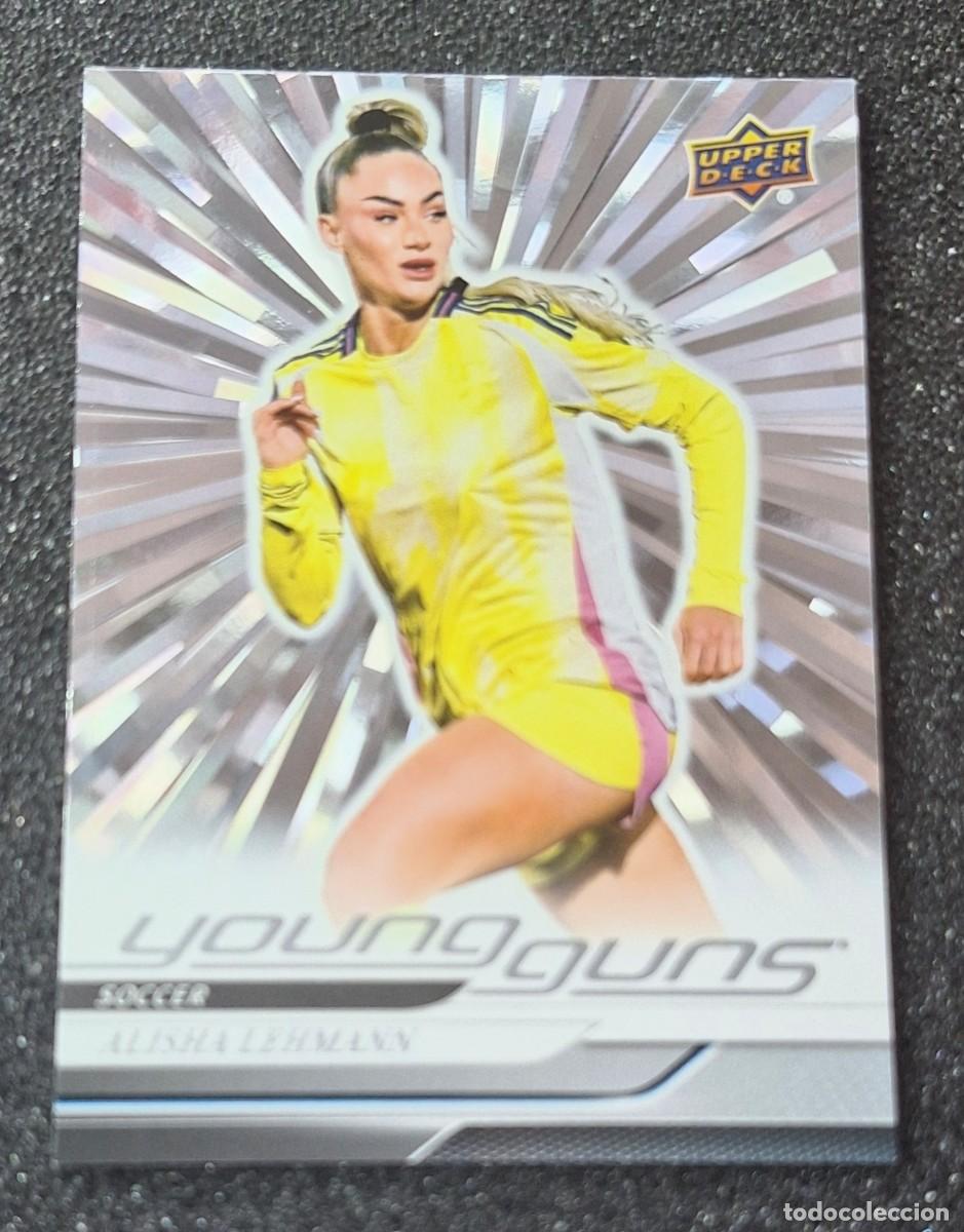 Cromos de f&uacute;tbol: Alisha Lehmann Upper Deck Young Guns 2025 Outburst