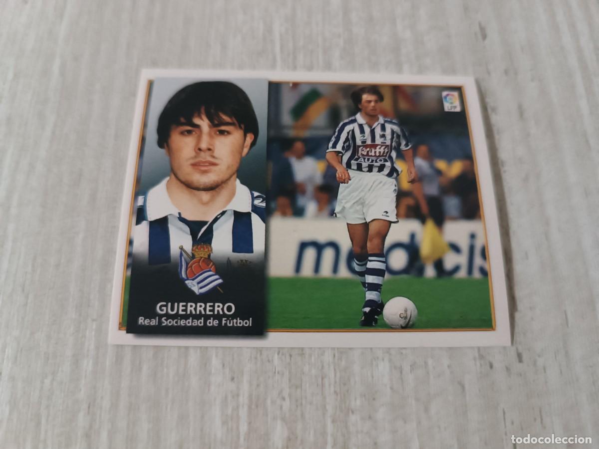 Cromos de f&uacute;tbol: GUERRERO COLOCA NUNCA PEGADO LIGA ESTE 98 99 1998 1999