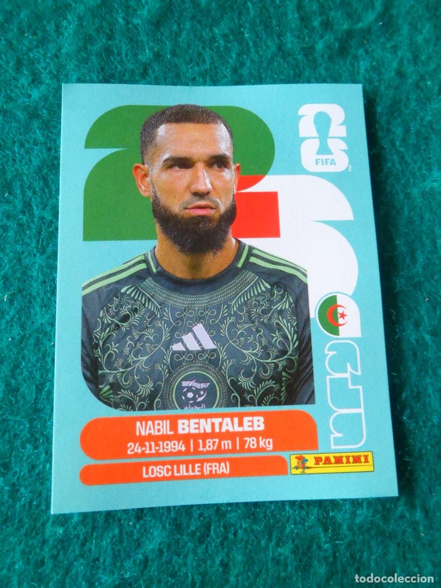 Cromos de f&uacute;tbol: CROMO FIFA WORLD CUP 2026. PANINI. NABIL BENTALEB. ALG 12