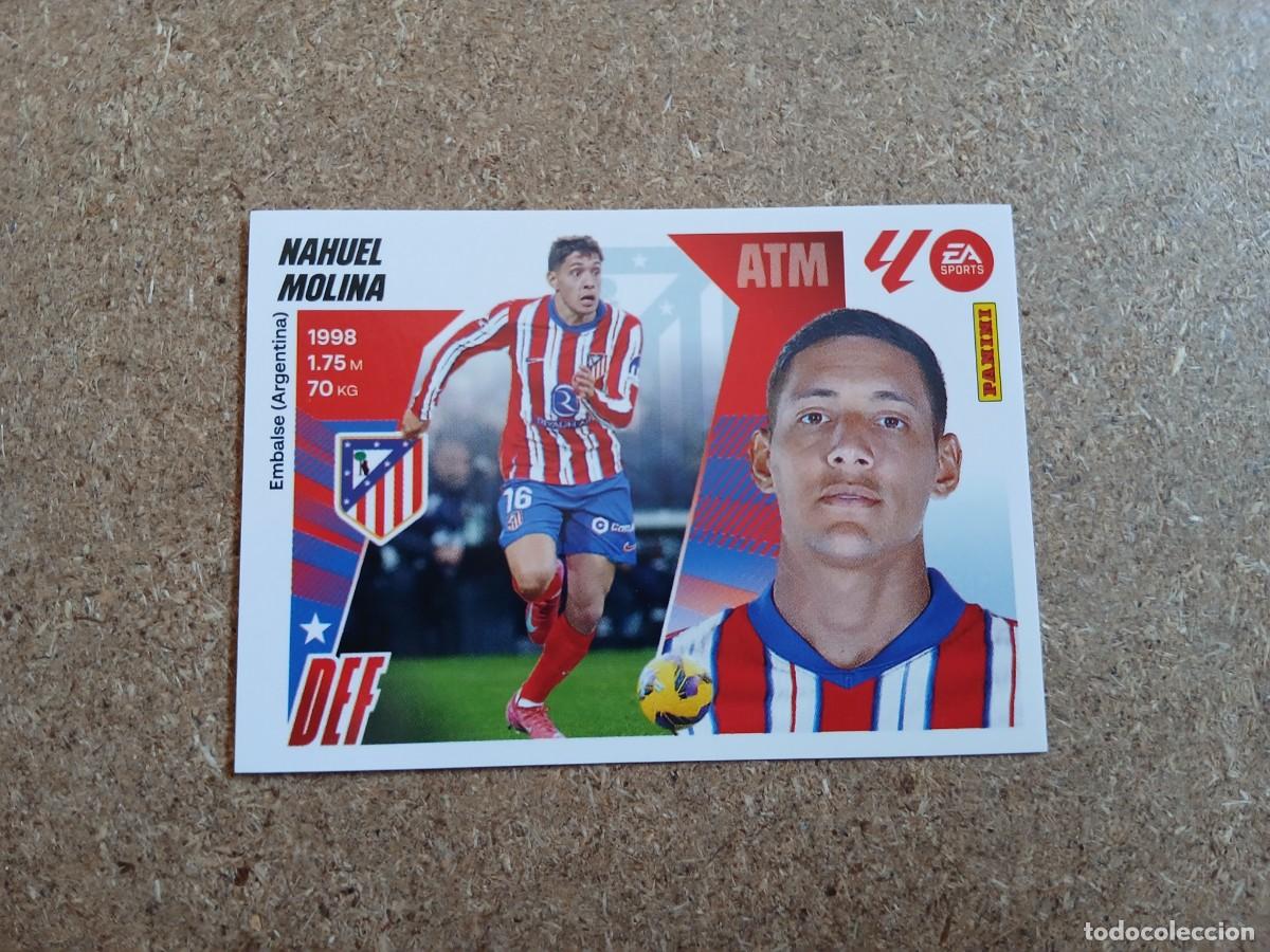 Cromos de f&uacute;tbol: NAHUEL MOLINA - ATLETICO DE MADRID N&ordm; 5 LIGA ESTE 2025 2026 - 25 26