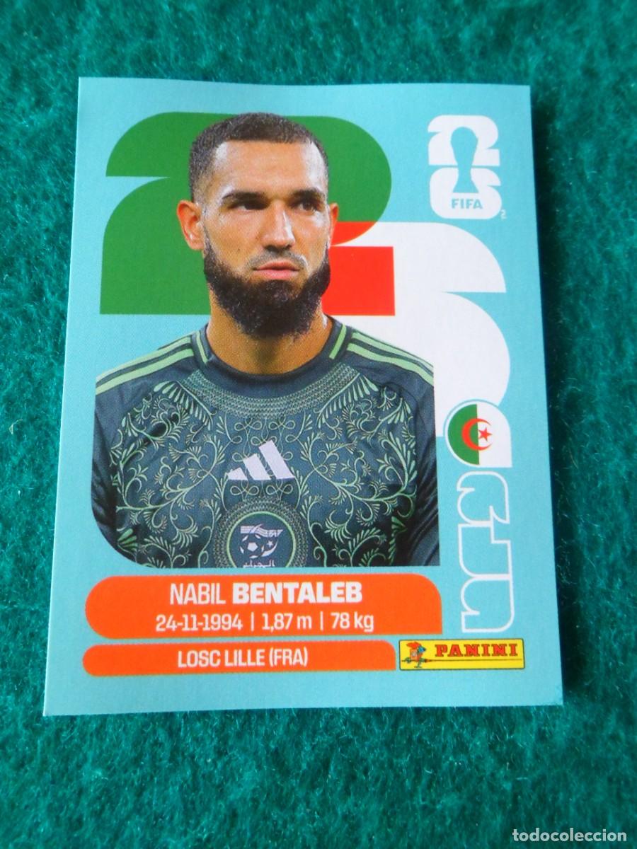 Cromos de f&uacute;tbol: CROMO FIFA WORLD CUP 2026. PANINI. NABIL BENTALEB. ALG 12