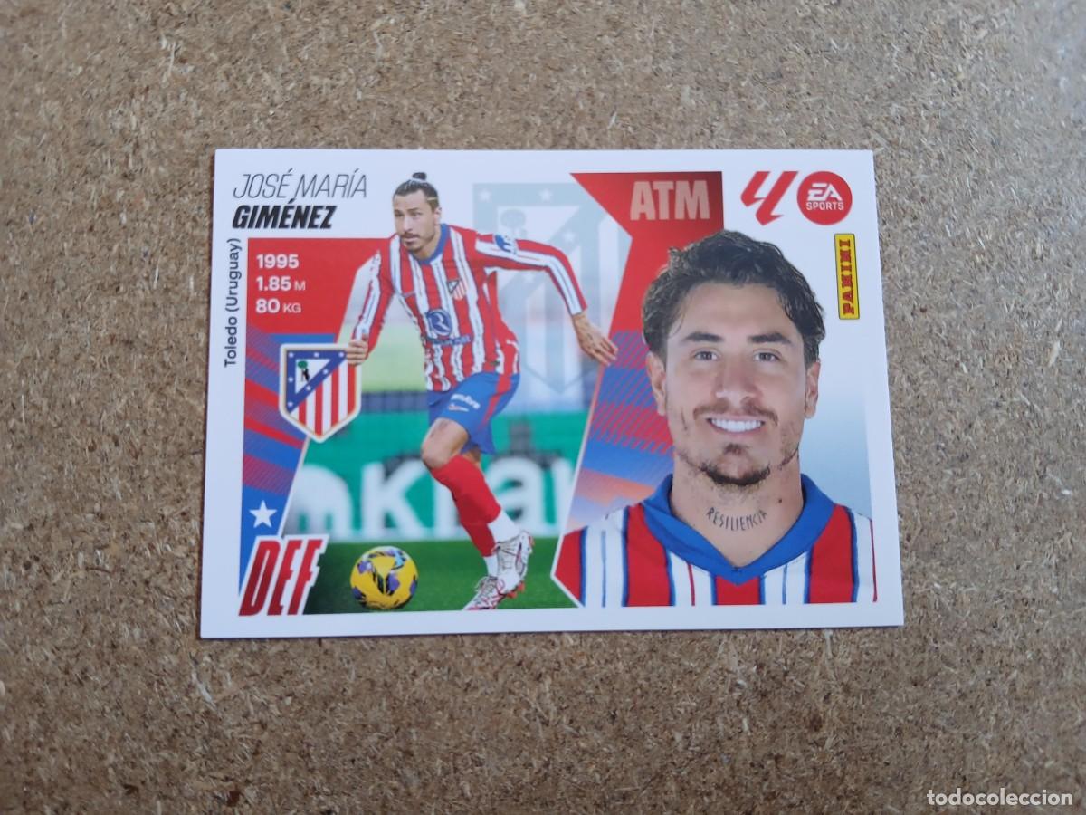 Cromos de f&uacute;tbol: JOSE MARIA GIMENEZ - ATLETICO DE MADRID N&ordm; 6 LIGA ESTE 2025 2026 - 25 26