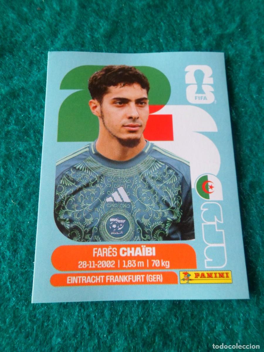 Cromos de f&uacute;tbol: CROMO FIFA WORLD CUP 2026. PANINI. FAR&Egrave;S CHA&Iuml;BI. ALG 14