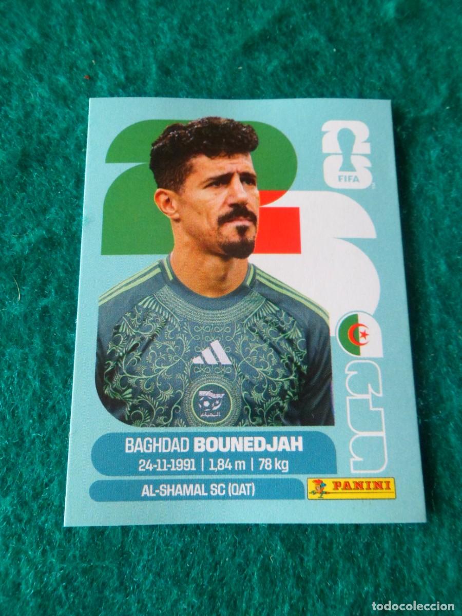Cromos de f&uacute;tbol: CROMO FIFA WORLD CUP 2026. PANINI. BAGHDAD BOUNEDJAH. ALG 19