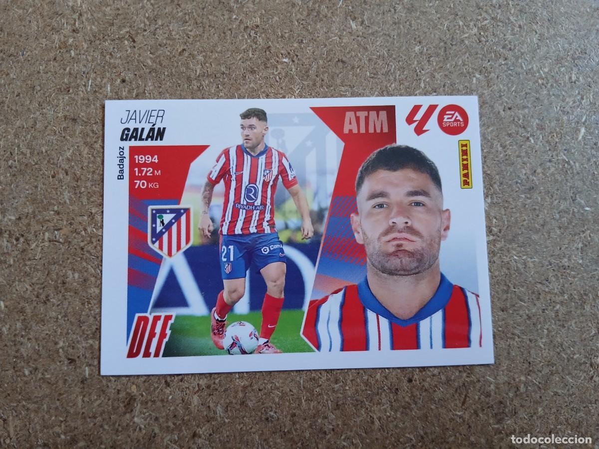 Cromos de f&uacute;tbol: JAVIER GALAN - ATLETICO DE MADRID N&ordm; 9 LIGA ESTE 2025 2026 - 25 26