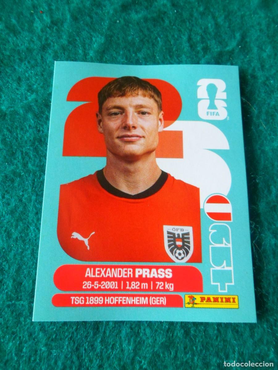 Cromos de f&uacute;tbol: CROMO FIFA WORLD CUP 2026. PANINI. ALEXANDER PRASS. AUT 9
