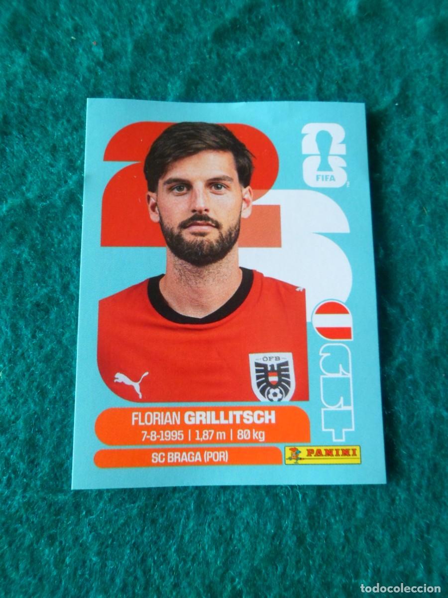 Cromos de f&uacute;tbol: CROMO FIFA WORLD CUP 2026. PANINI. FLORIAN GRILLITSCH. AUT 14