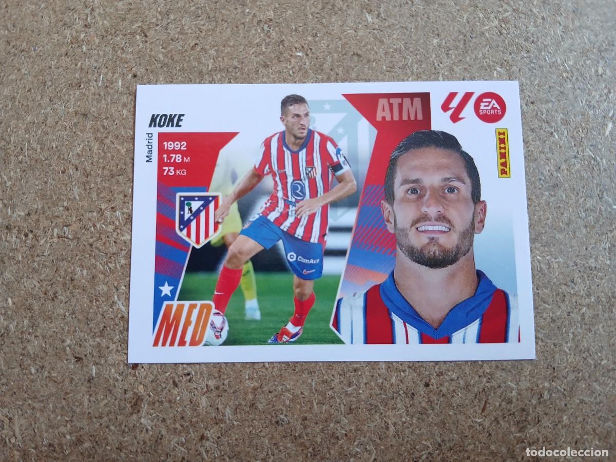 Cromos de f&uacute;tbol: KOKE - ATLETICO DE MADRID N&ordm; 14 LIGA ESTE 2025 2026 - 25 26