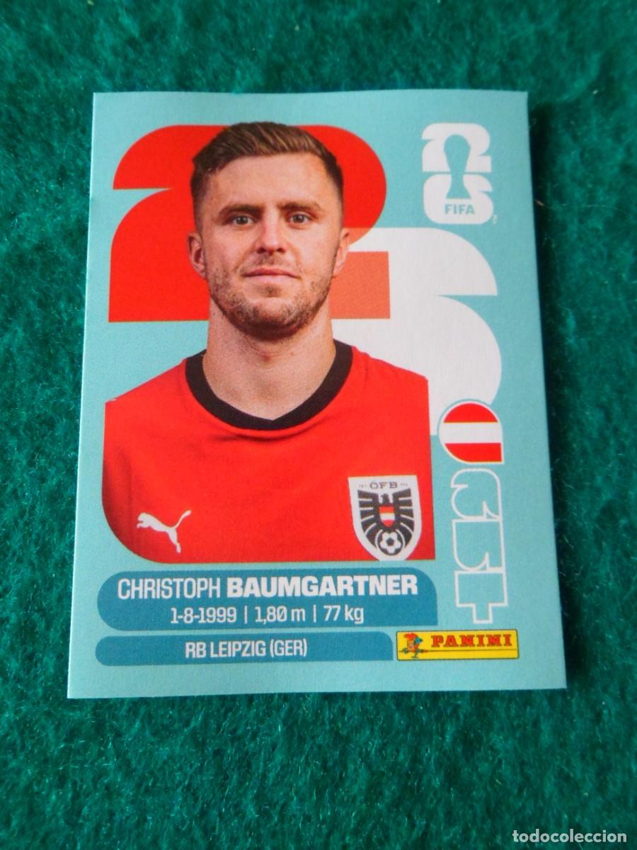 Cromos de f&uacute;tbol: CROMO FIFA WORLD CUP 2026. PANINI. CHRISTOPH BAUMGARTNER. AUT 18