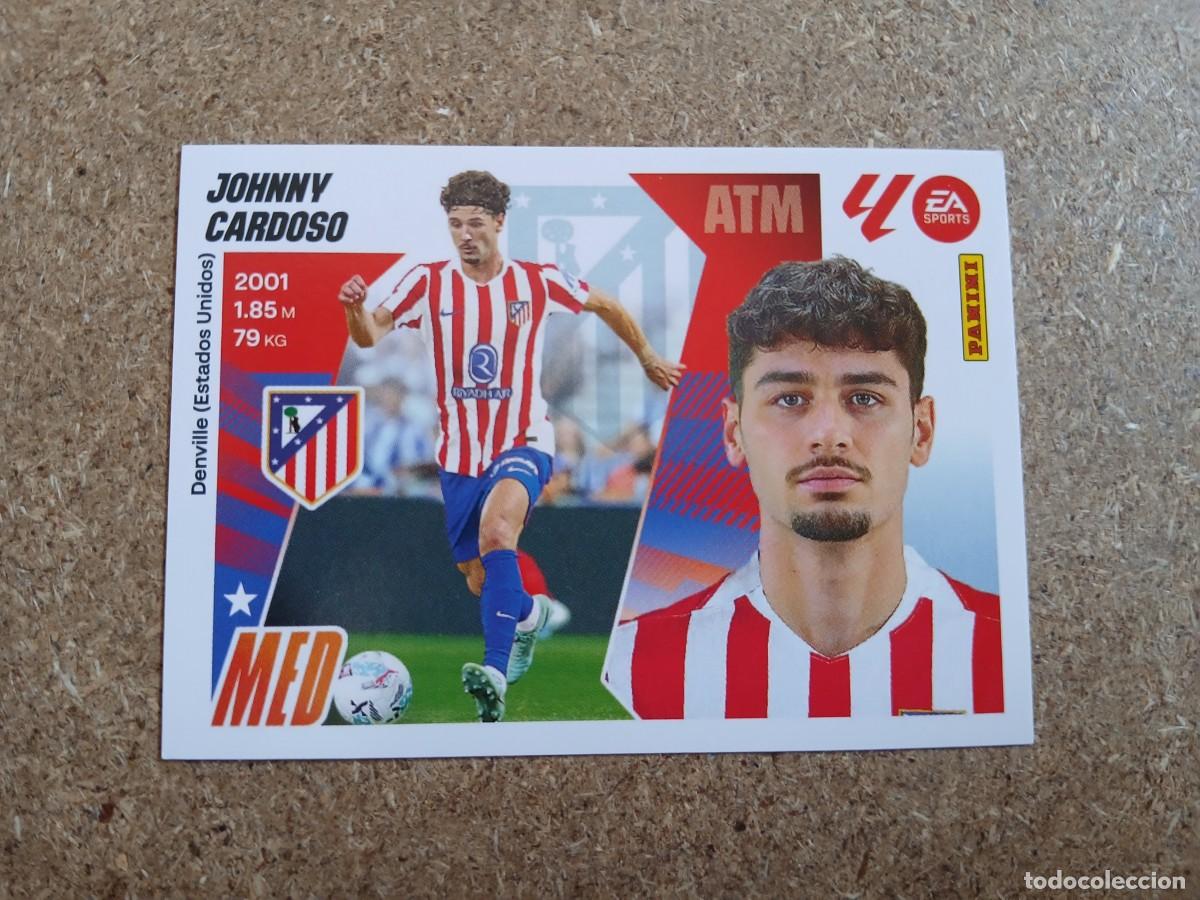 Cromos de f&uacute;tbol: JOHNNY CARDOSO - ATLETICO DE MADRID N&ordm; 16 LIGA ESTE 2025 2026 - 25 26